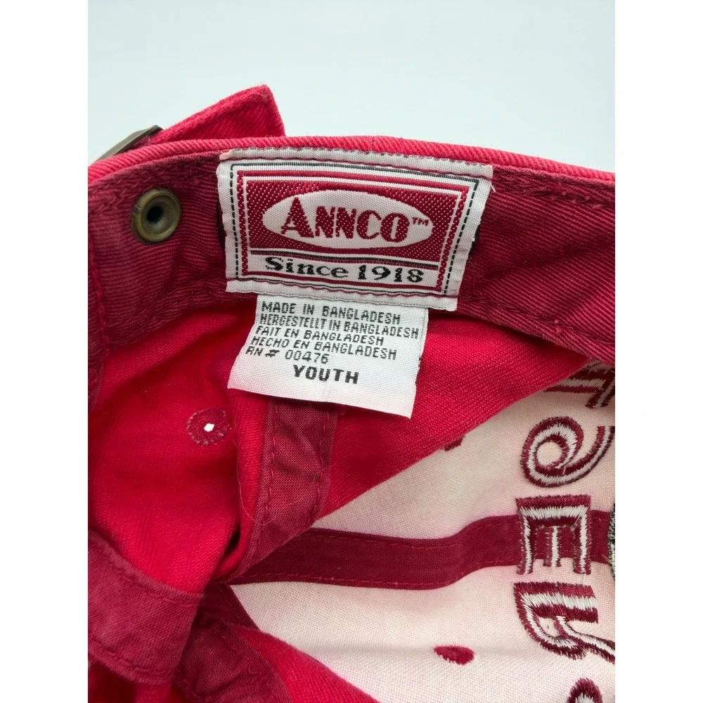 Annco San Francisco 49ers Youth Hat Red NFL Adjustable Strapback Baseball Cap